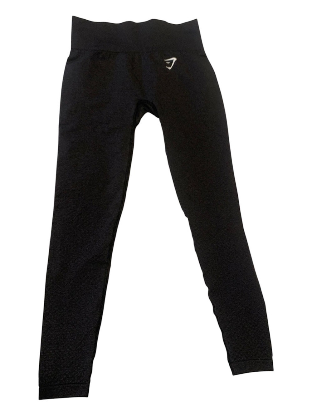 GYMSHARK Black High-Rise Seamless Leggings